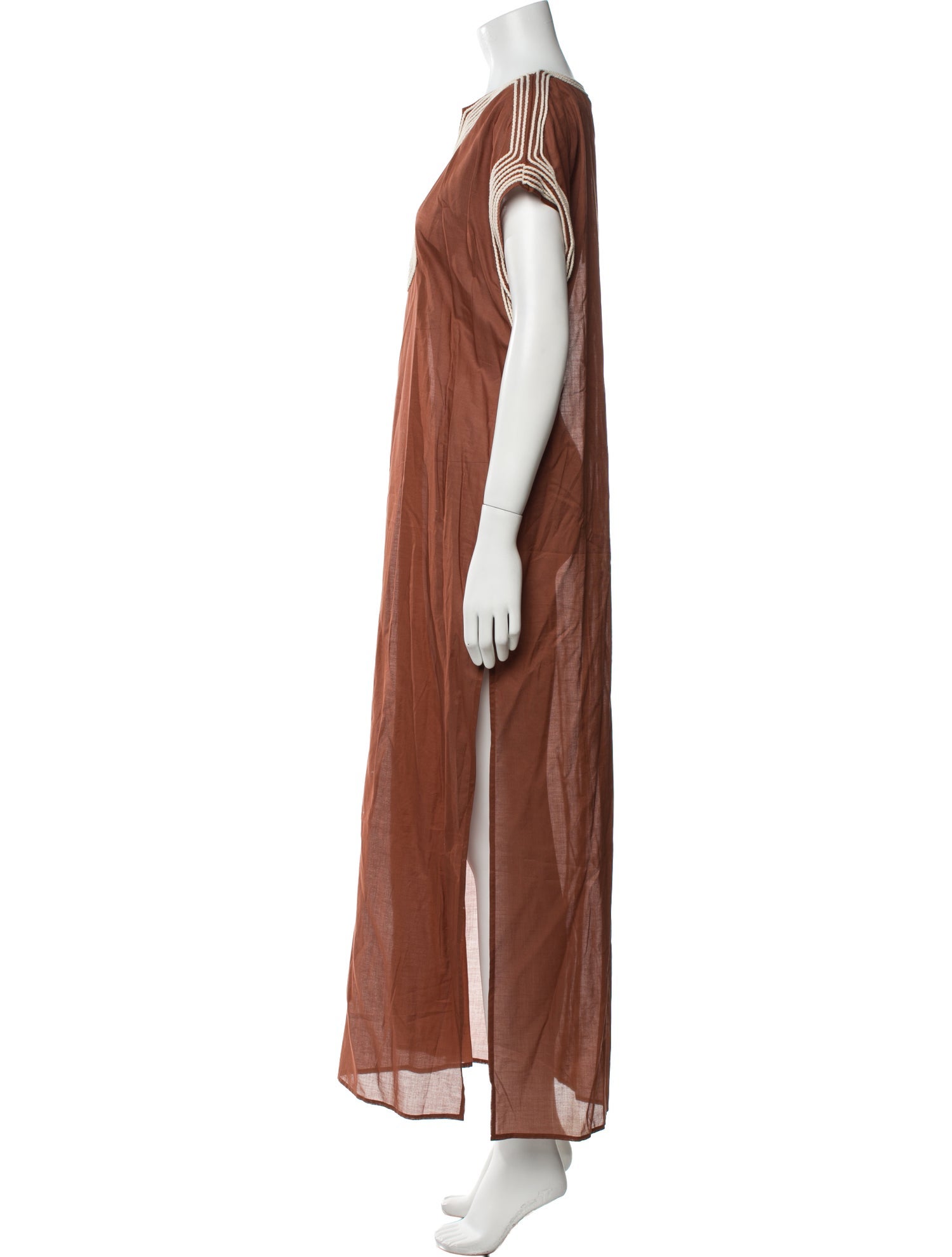 Tory Burch Embroidered Accent Robe w/ Tags