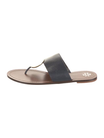 Tory Burch Leather Slides