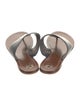 Tory Burch Leather Slides