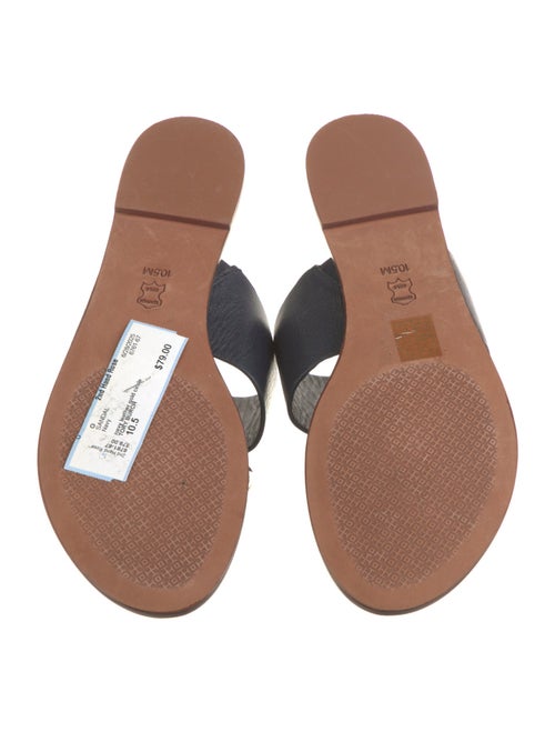 Tory Burch Leather Slides