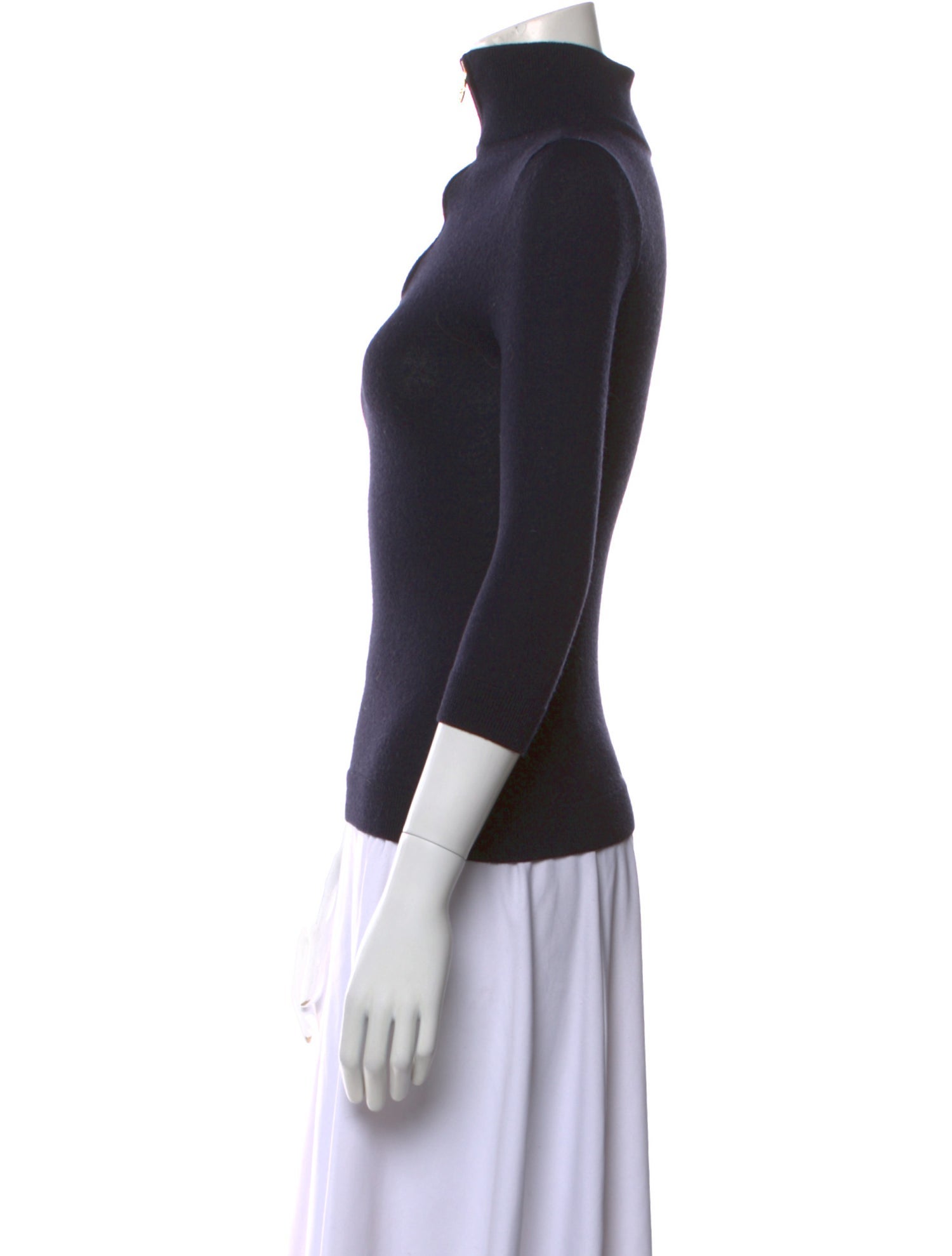 Tory Burch Cashmere Mock Neck Sweater
