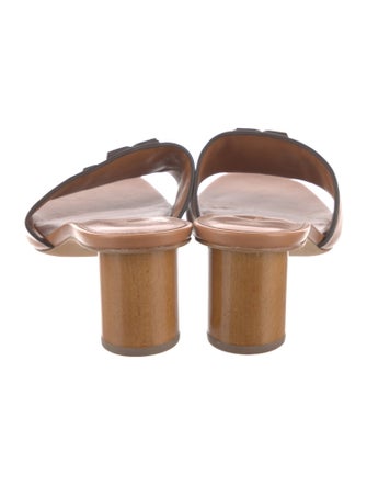 Tory Burch Leather Slides