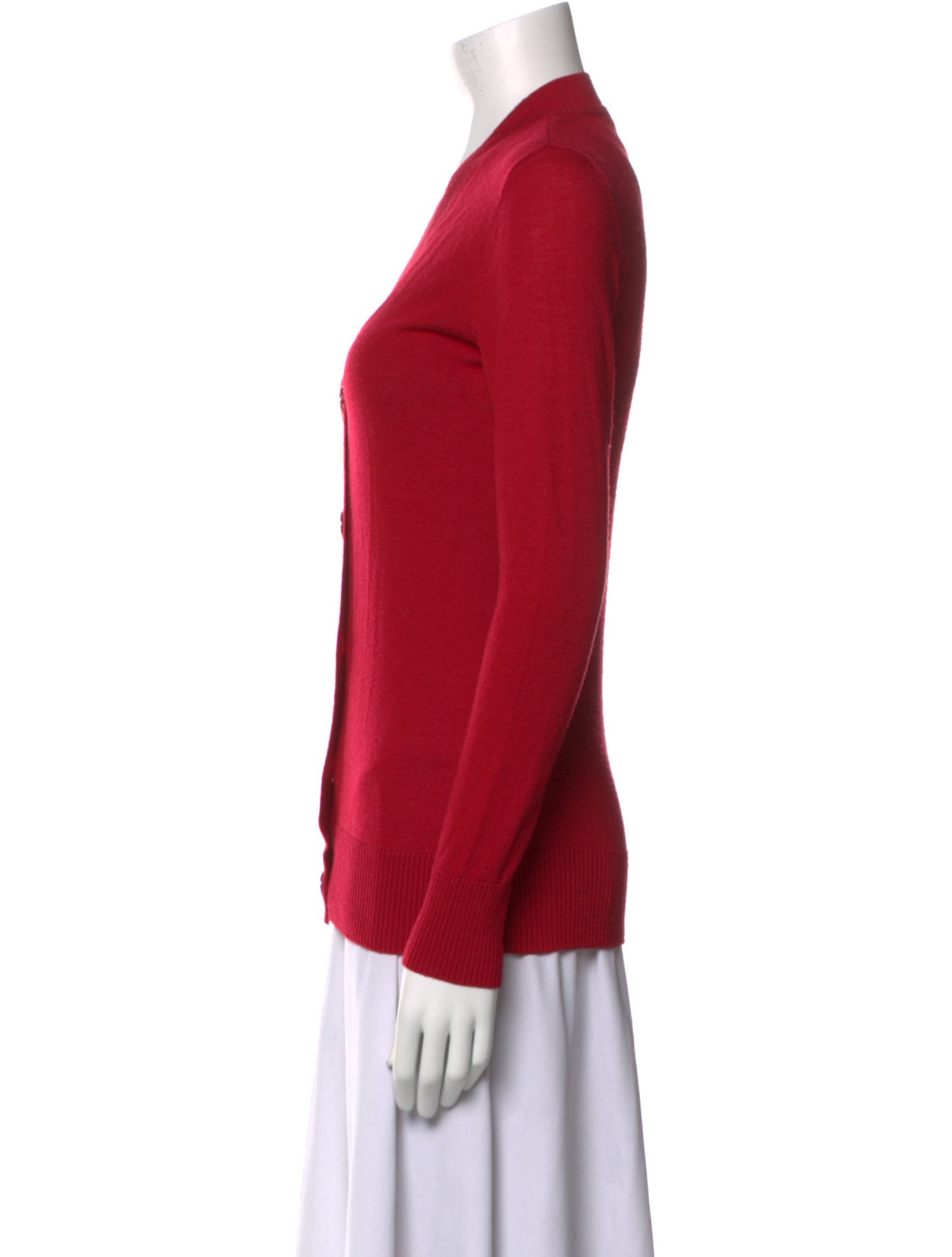Tory Burch Merino Wool V-Neck Sweater