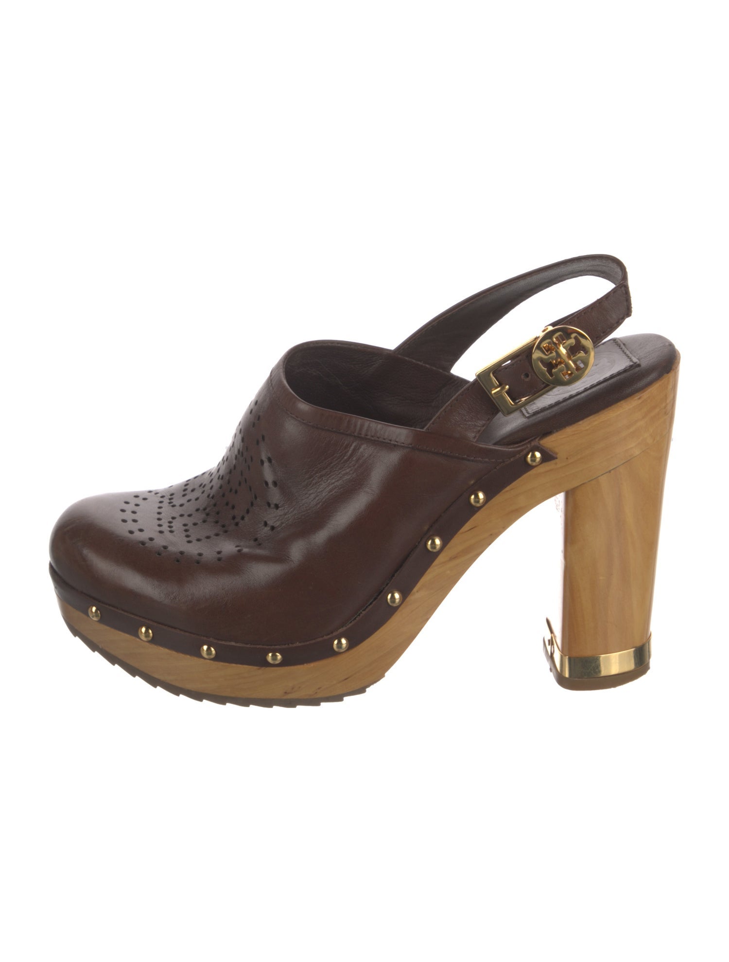 Tory Burch Leather Slingback Pumps