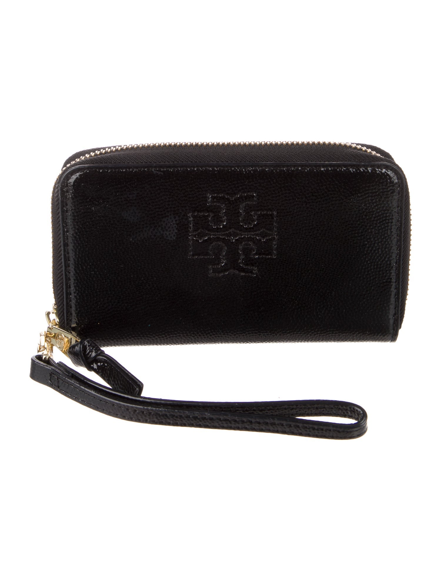 Tory Burch Leather Wristlet