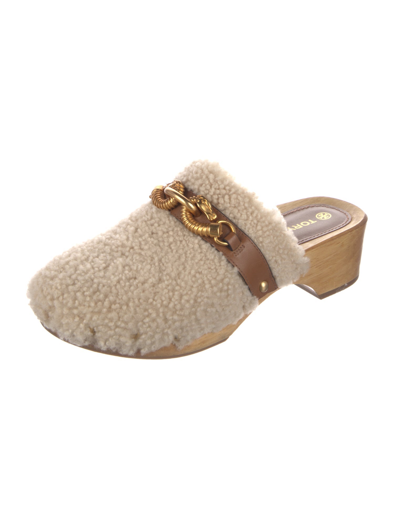 Tory Burch Shearling Mules