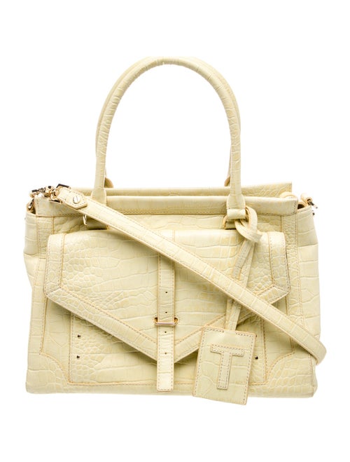 Tory Burch Embossed Leather Shoulder Bag