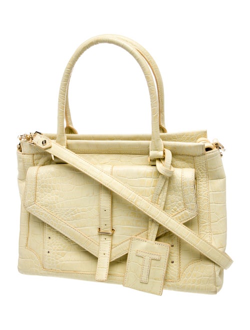 Tory Burch Embossed Leather Shoulder Bag