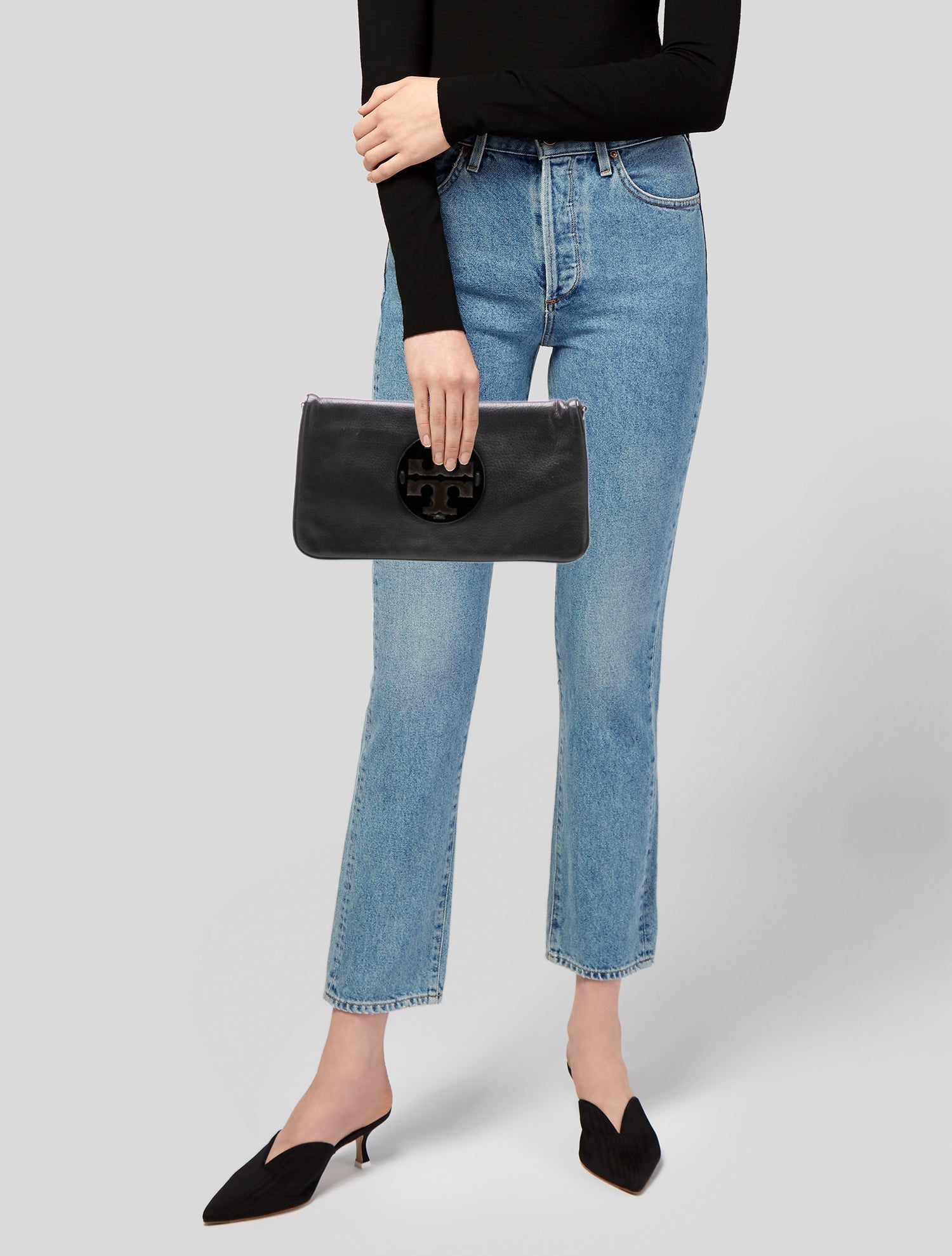 Tory Burch Leather Clutch