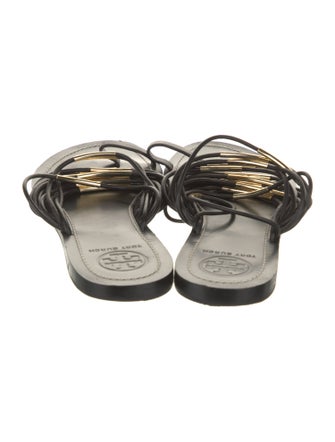 Tory Burch Leather Slides