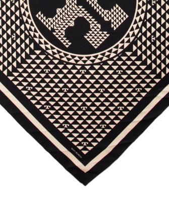 Tory Burch Silk Printed Scarf