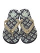 Tory Burch Rubber Printed Flip Flops