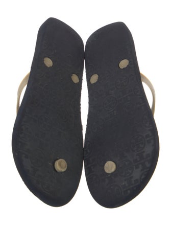 Tory Burch Rubber Printed Flip Flops