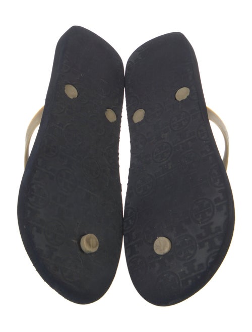 Tory Burch Rubber Printed Flip Flops