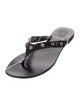 Tory Burch Leather Studded Accents Slides