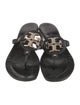 Tory Burch Leather Slides