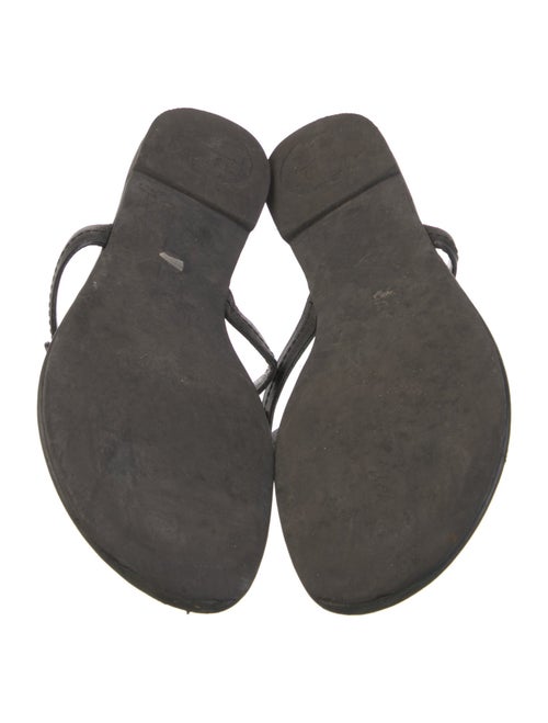 Tory Burch Leather Slides