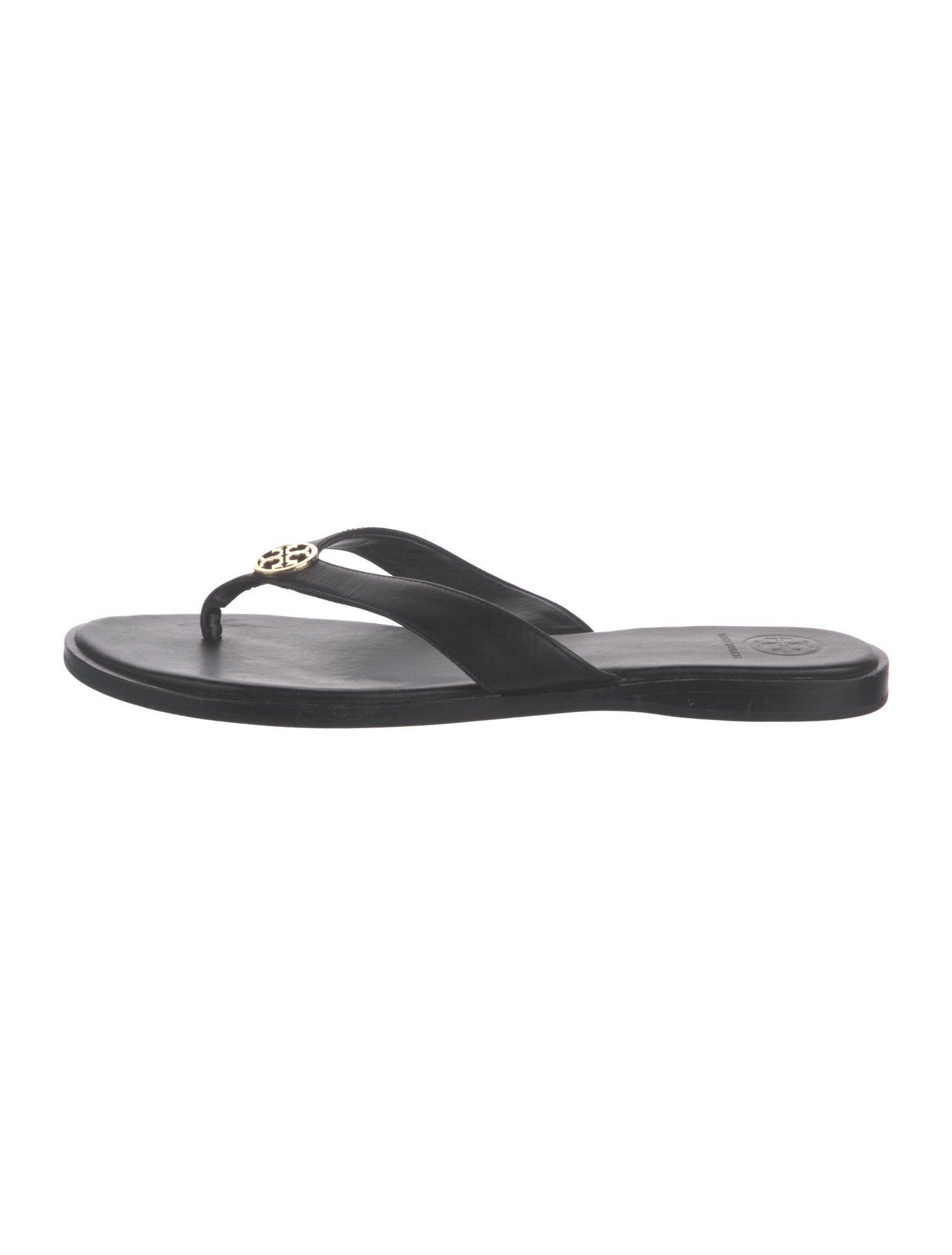 Tory Burch Leather Flip Flops