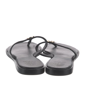 Tory Burch Leather Flip Flops