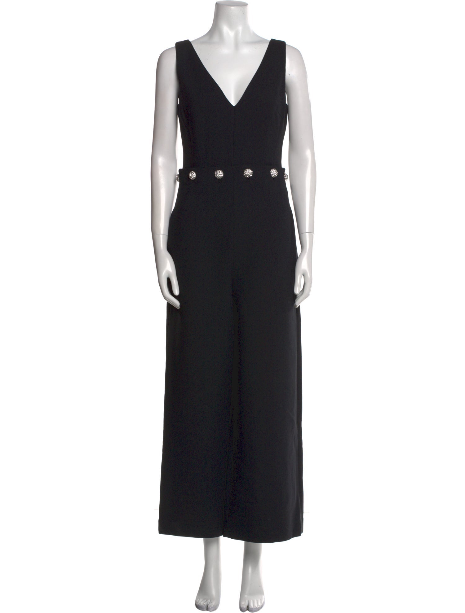 Tory Burch Plunge Neckline Jumpsuit