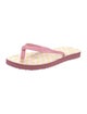 Tory Burch Rubber Printed Flip Flops