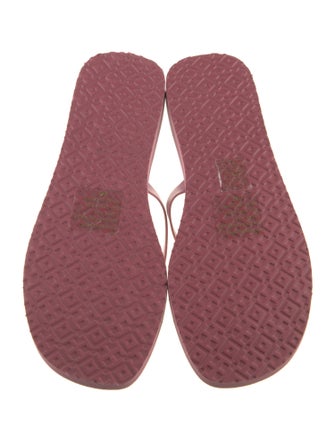 Tory Burch Rubber Printed Flip Flops