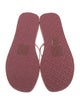 Tory Burch Rubber Printed Flip Flops