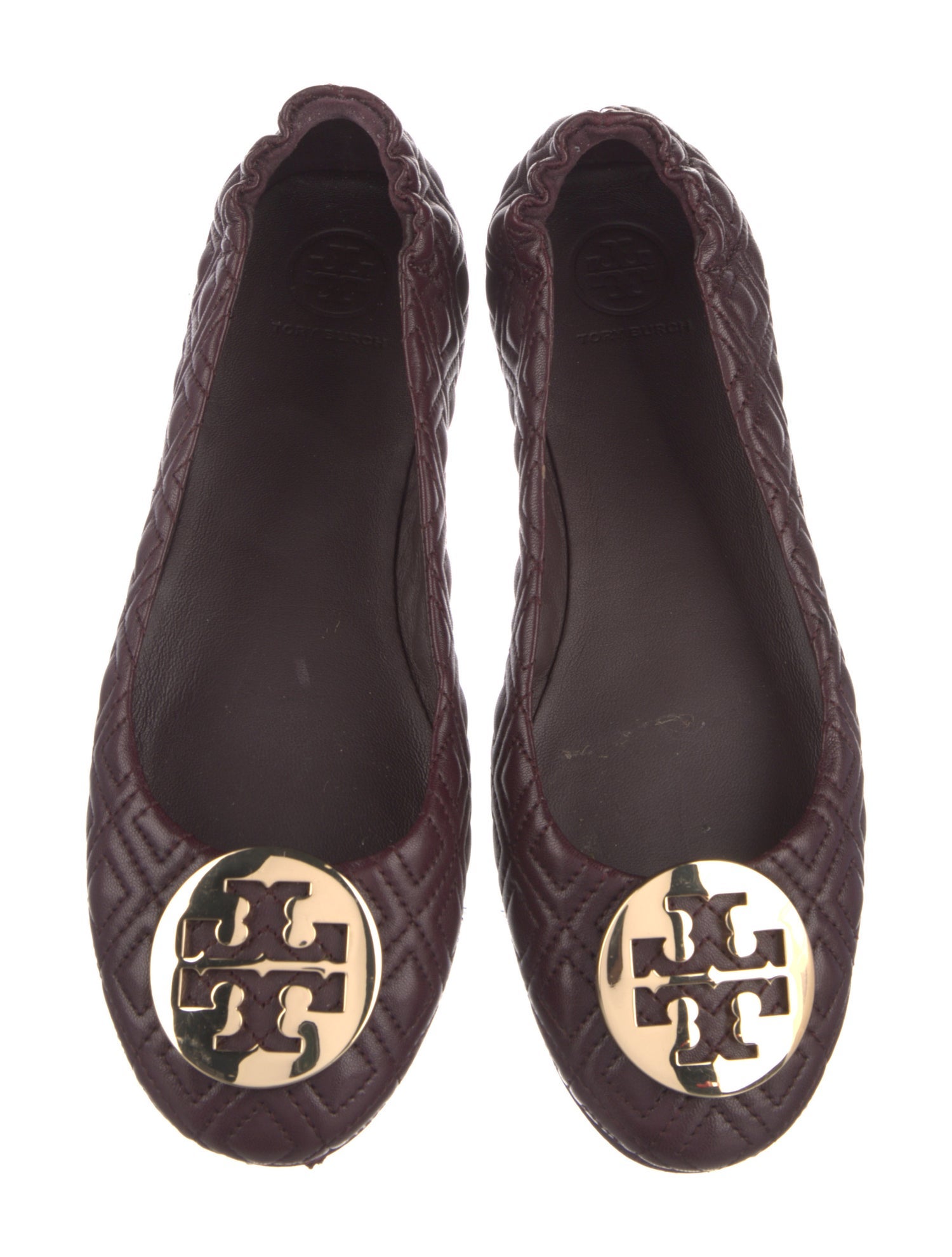 Tory Burch Leather Ballet Flats