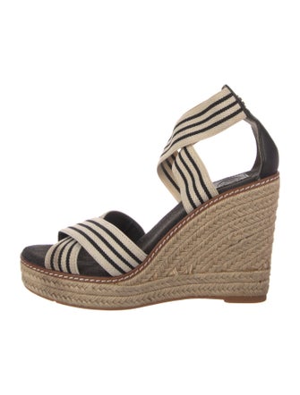 Tory Burch Frieda Canvas Espadrilles