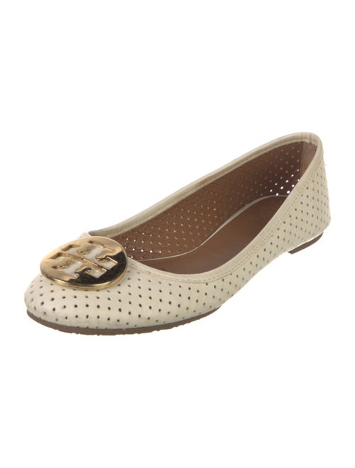 Tory Burch Leather Lasercut Accents Flats