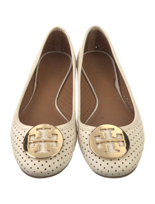 Tory Burch Leather Lasercut Accents Flats