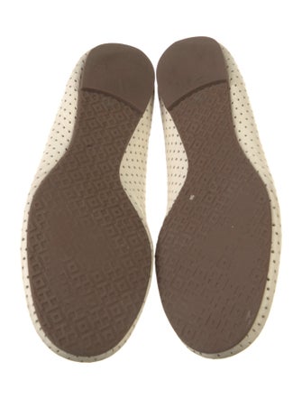 Tory Burch Leather Lasercut Accents Flats