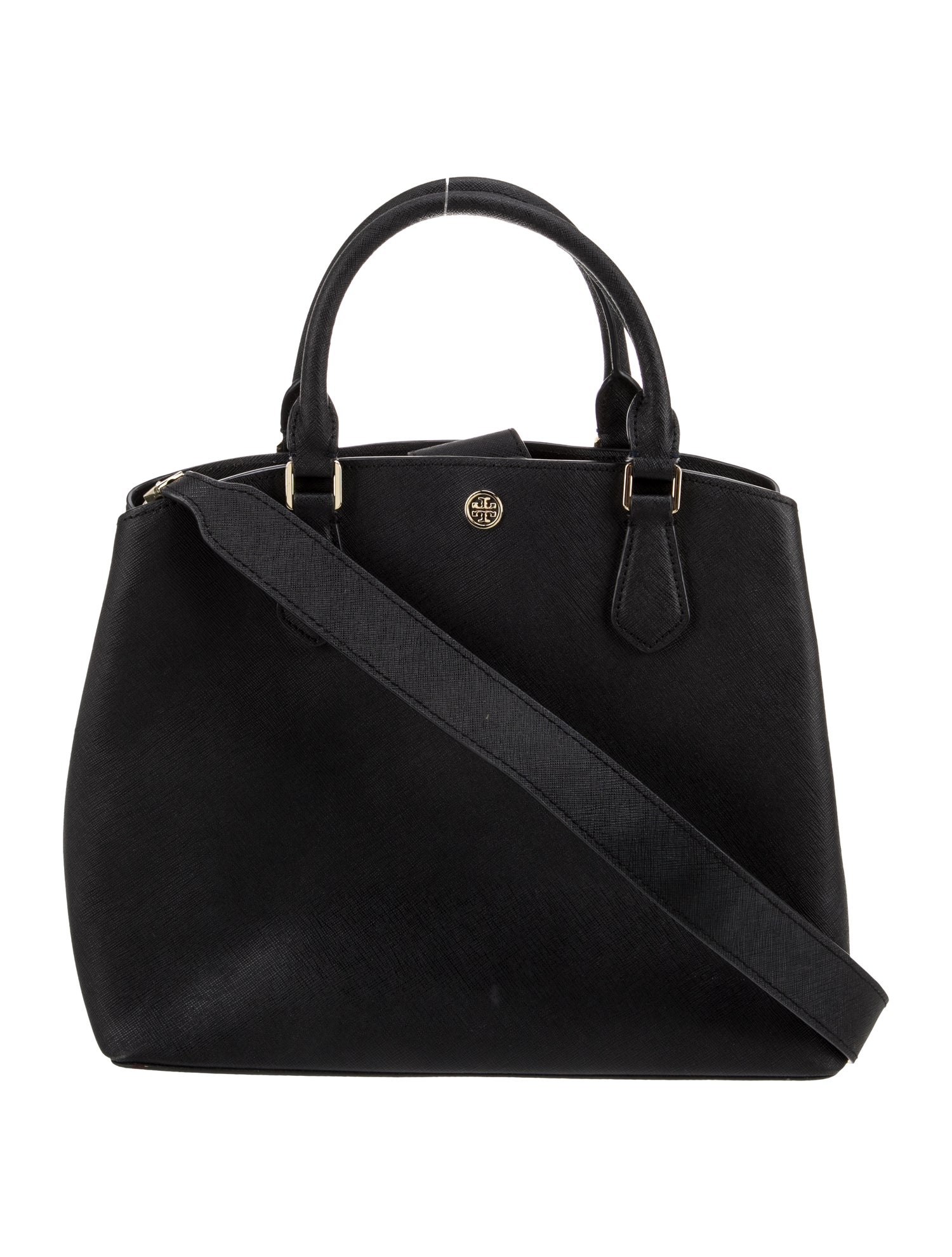 Tory Burch Saffiano Leather Top Handle Bag