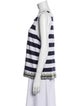 Tory Burch Linen Striped Top