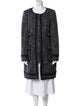 Tory Burch Wool Tweed Pattern Coat