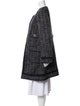 Tory Burch Wool Tweed Pattern Coat