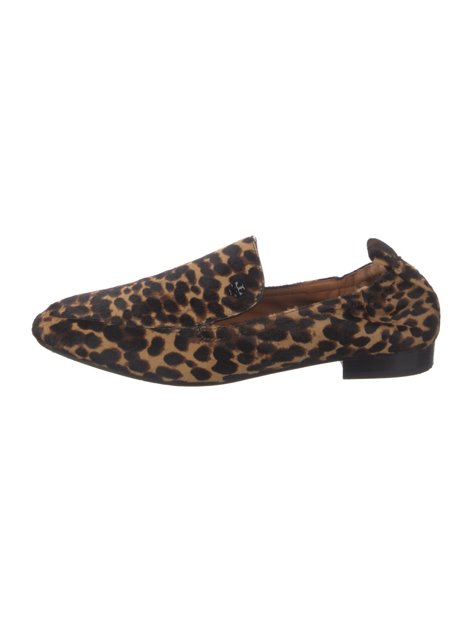 Tory Burch Ponyhair Animal Print Loafers