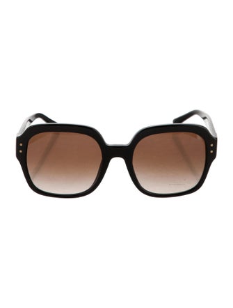 Tory Burch Square Gradient Sunglasses