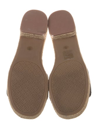 Tory Burch Leather Espadrilles