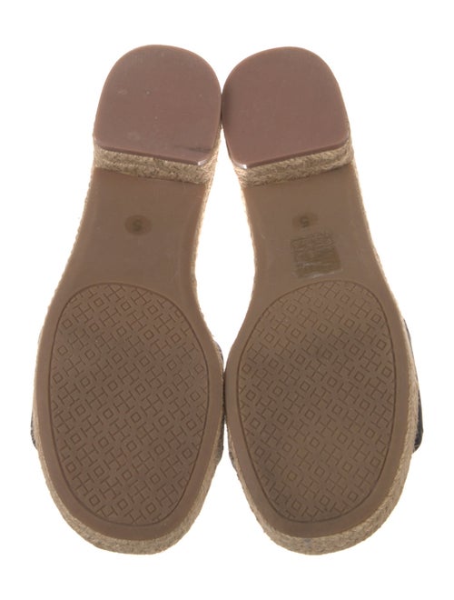 Tory Burch Leather Espadrilles