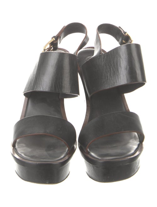 Tory Burch Leather Slingback Sandals