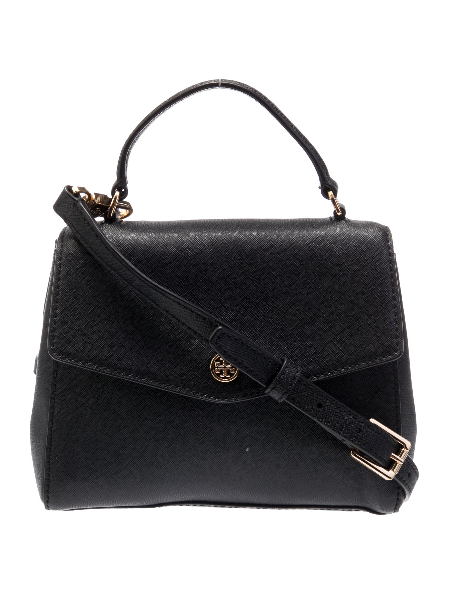 Tory Burch Saffiano Leather Top Handle Bag
