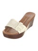 Tory Burch Leather Slides
