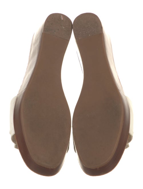 Tory Burch Leather Slides