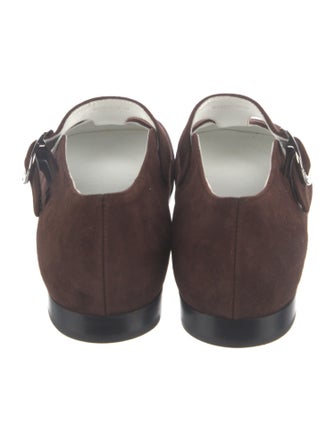Tory Burch Suede Mary Jane Flats