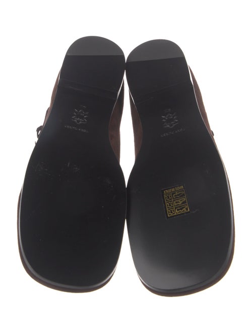 Tory Burch Suede Mary Jane Flats