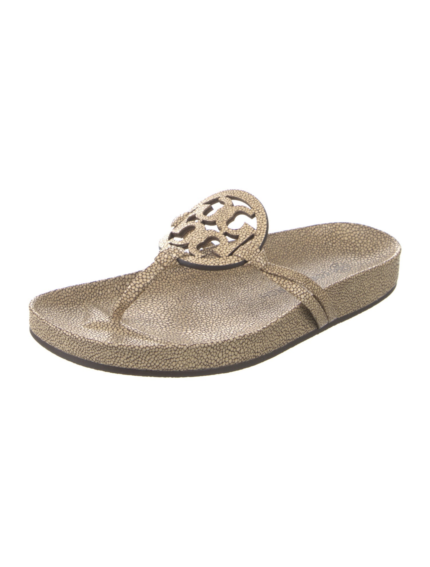 Tory Burch Leather Espadrilles