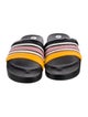 Tory Burch Leather Printed Slides