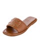 Tory Burch Leather Slides