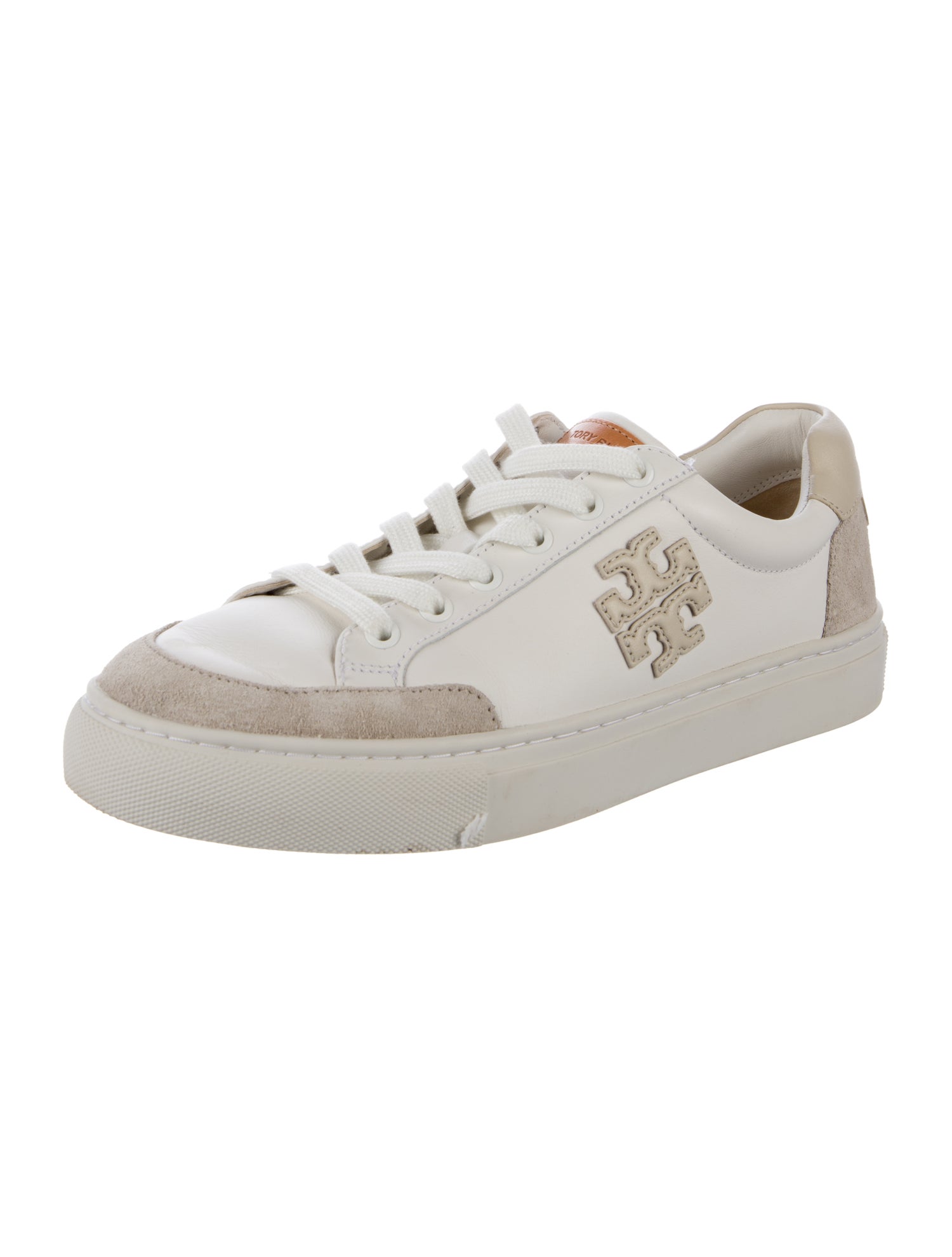 Tory Burch Leather Printed Sneakers